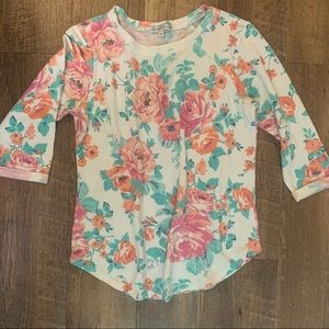 Floral Moa Moa Top